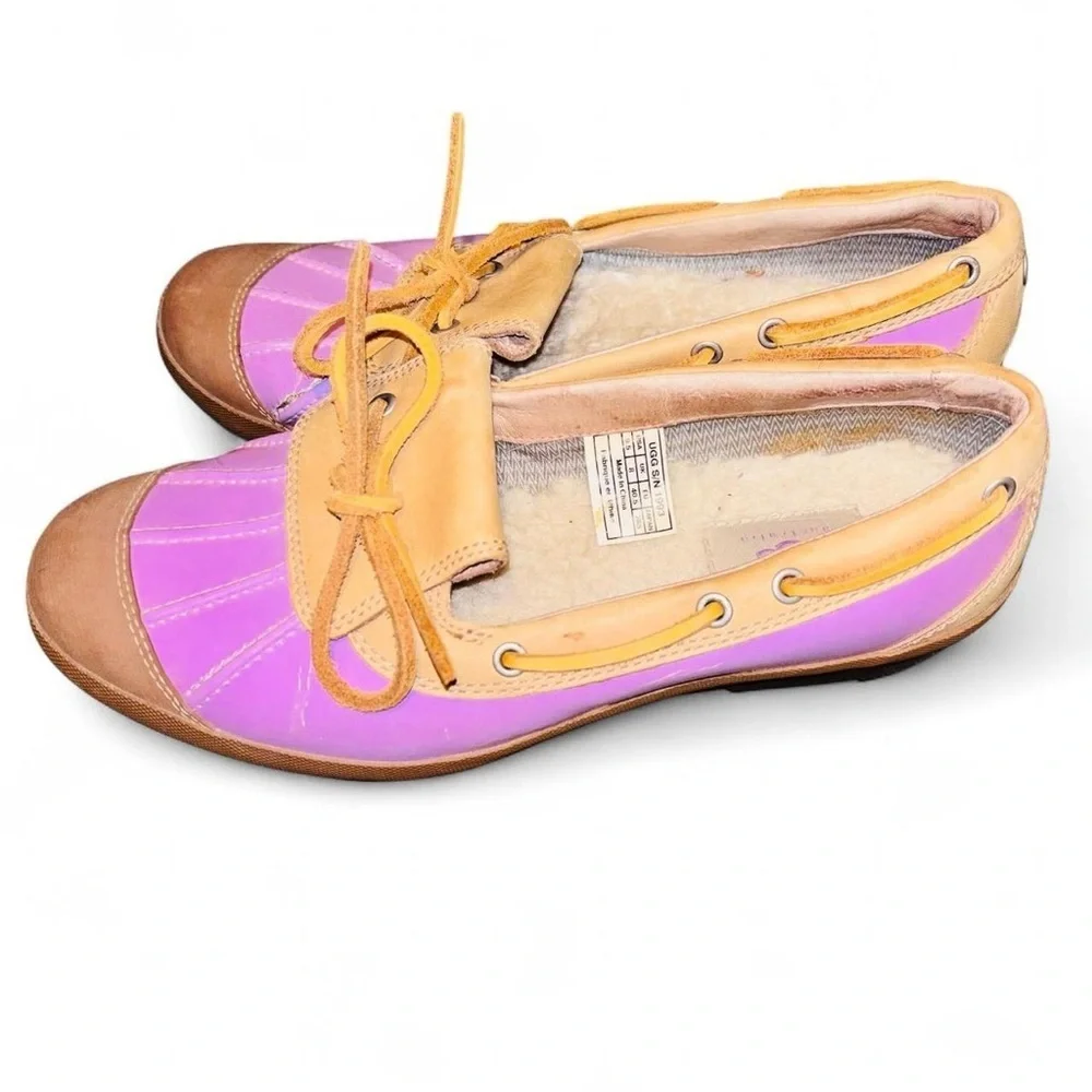 UGG Ashdale Purple Duck Shoes - Size 9.5